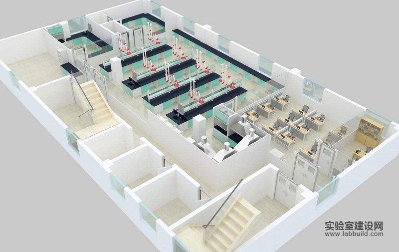 鸟瞰（俯视）实验室设计效果图大全 持续更新中ing......