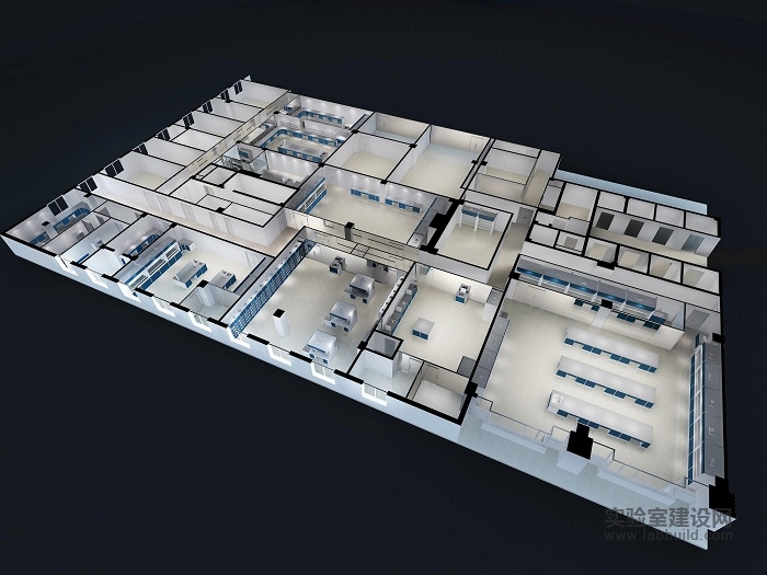 鸟瞰（俯视）实验室设计效果图大全 持续更新中ing......